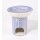 DUFTLAMPE Streifen fein, Keramik, dm8,5xH10,5+dm14xH4cm