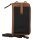 Smartphone-Brieftasche Twotone mit Schultergurt, Rindsleder