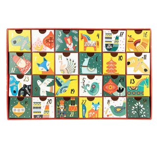 Adventskalender MERRY CHRISTMAS zum Selbstbefullen, Karton