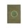 Notizbuch MANDALA M olivgrun nachfullbar, Leder