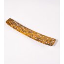 RÄUCHERSTÄBCHENHALTER Pflanze, gelb, 25x4cm