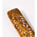 RÄUCHERSTÄBCHENHALTER Pflanze, gelb, 25x4cm