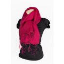 Yakwolle Schal 80x190cm pink