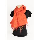 Yakwolle Schal 80x190cm orange