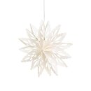 3er Set Schneeflocken, 11 cm, weis, Papier