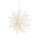 3er Set Schneeflocken, 11 cm, weis, Papier