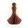 Baumschmuck Engel Origami 12cm weinrot Sterne, Glitter