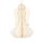 Baumschmuck Engel Origami 12cm weis Sterne, Glitter