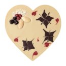 Herz Weiß & Himbeeren de luxe