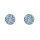 Ohrstecker Blaues Sternmotiv, Fliese