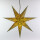 Faltstern 7 Strahlen 45cm, Glitter grun-gold, Papier