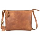 Handtasche Vintage-TUSSEL braun, Rindsleder