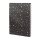 Notizbuch M STARS, nachtblau/kupfergold nachfullbar, Leder