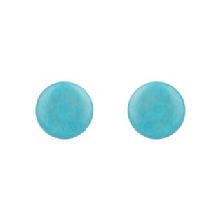 Ohrstecker confetto aqua, Tagua