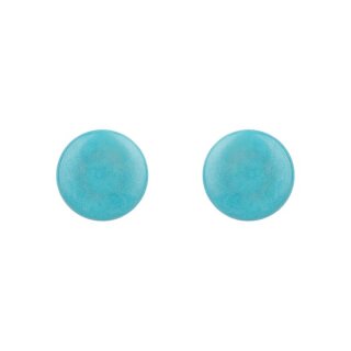 Ohrstecker confetto aqua, Tagua