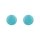 Ohrstecker confetto aqua, Tagua