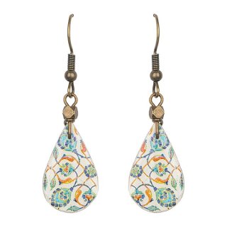 Ohrringe Pastell Blute Tropfen, Fliese