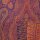 Schal PAISLEY violett-pink-curry, 190x54cm, Seide