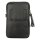 Handtasche Vintage-SMARTPHONE TUSSEL schwarz, Rindsleder