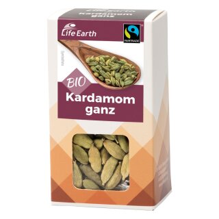 Bio+Fair Kardamom ganz 25g