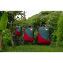 Packing Cube L - Dark Green/ Burgundy