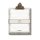 Memoboard mit Block & Bleistift, magnetisch, 120 Blatt