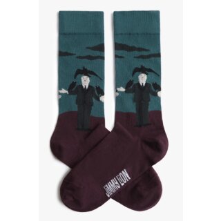 HitchcockCrows Dark Red 36-40