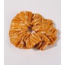 SCRUNCHIE graph. Druck senf, 100% Baumwolle