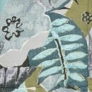 Schal PALM LEAF 180x100cm, Bio-Baumwolle
