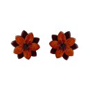 Ohrstecker HERBSTBLUTE, Flaschenkurbis