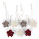Sterne Mix, 7er Set, 3,5x3,5 cm