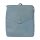 Rucksack Washed-LOOP rauchblau, Rindsleder