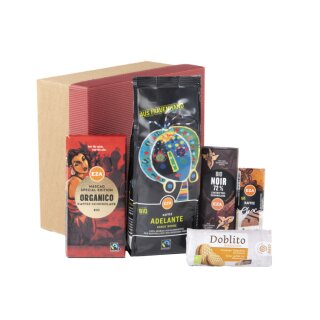 FAIRE KAFFEEPAUSE, verfügbar ab 25.10.24 Geschenkspaket 2024