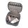 Reiseorganizer fur Schmuck M 15x15x7,5cm schwarz, Rindsleder