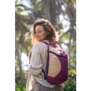 Mini Backpack Plum/Hazelnut