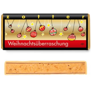 Weihnachtsüberraschung - Karamell Nougat Crunch