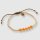 Essential Armband Karneol goldfarbig