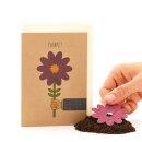 Grußkarte  "Danke Blume"