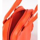 MINITASCHE Henkel  chili, Rindsleder, 14x4xH20cm