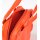 MINITASCHE Henkel  chili, Rindsleder, 14x4xH20cm