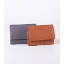 GELDBÖRSE mini mauve, Rindsleder 10x7,5cm
