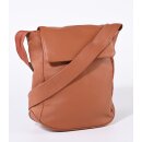 TASCHE Fächer terrakotta, Rindsleder H30 x B27 x T10cm