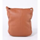 TASCHE Fächer terrakotta, Rindsleder H30 x B27 x T10cm