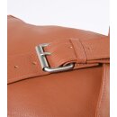TASCHE Fächer terrakotta, Rindsleder H30 x B27 x T10cm