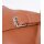 TASCHE Fächer terrakotta, Rindsleder H30 x B27 x T10cm