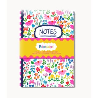 Notizbuch A6, 3er Set
