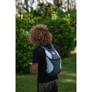 Mini Backpack Dark Grey / Mint