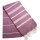 Fouta HAMMAM L weiß-burgundy