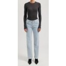 Damen Jeans Carry Mid Straight-Light Stone