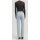 Damen Jeans Carry Mid Straight-Light Stone